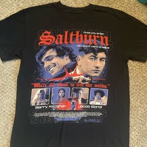Rare Saltburn Promo T-Shirt Barry Keoghan Jacob Elordi (Medium)